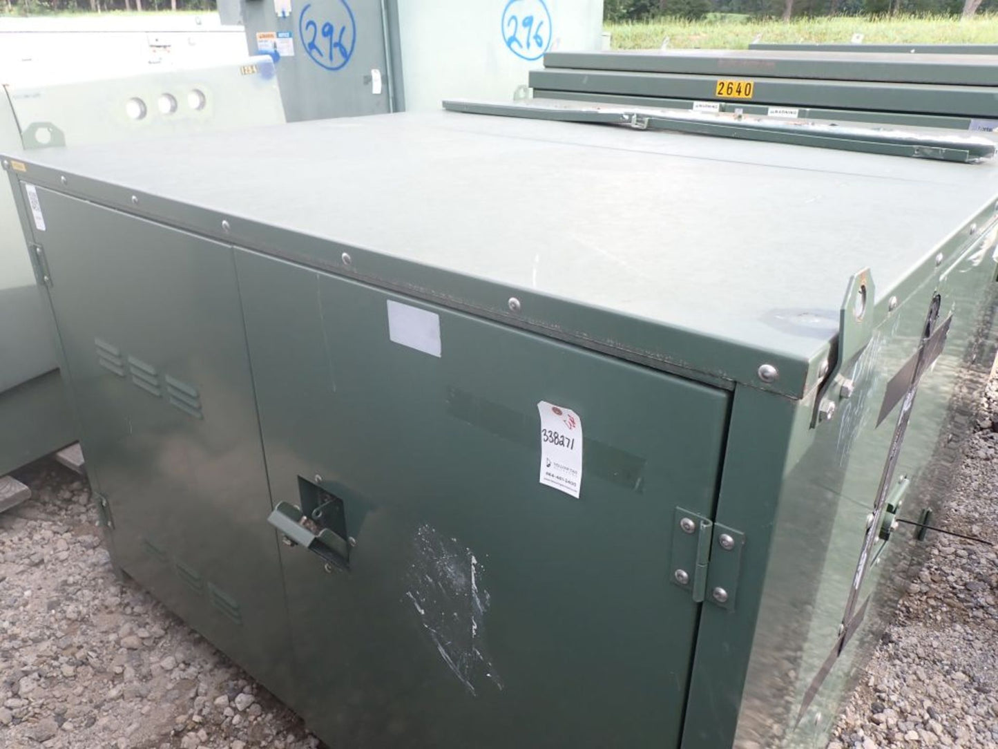 G&W 15KV Pad-Mount Switch Cat. PV142-378-12-9 15.5KV 600A (SKU: 110108)