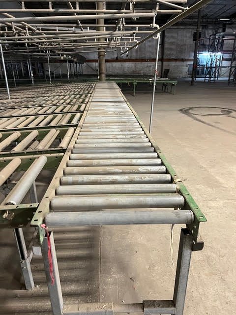10'x2'x33" Buschman Conveyors with Legs