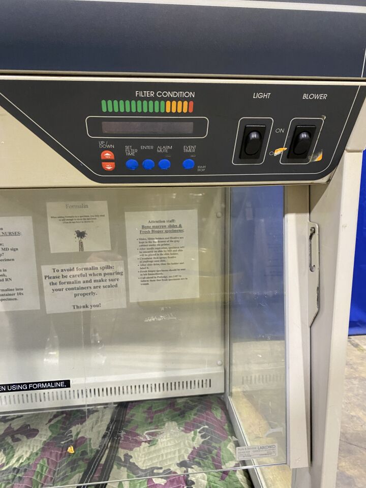 LABCONCO Paramount Filtered Enclosure Fume Hood Bio Safety Cabinet