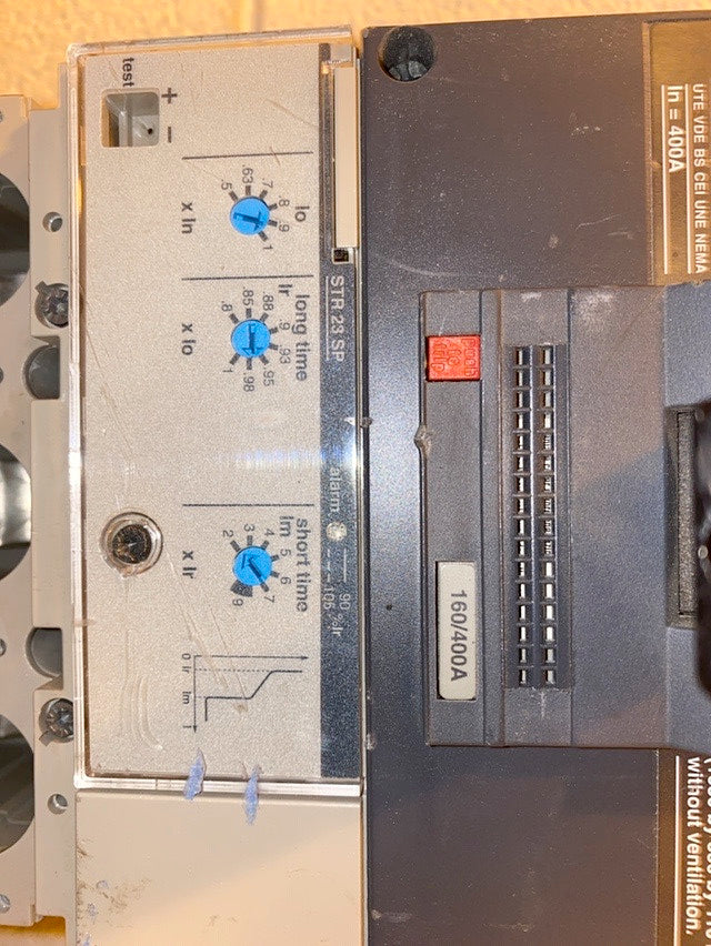 400A Circuit Breaker Merlin Gerin NSJ400 N(S6LLST1379)