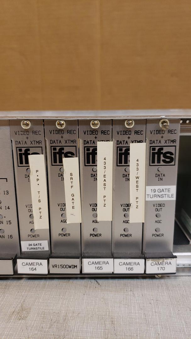 IFS Video Transmitter w/ Installed Cards(S6LLST8451)