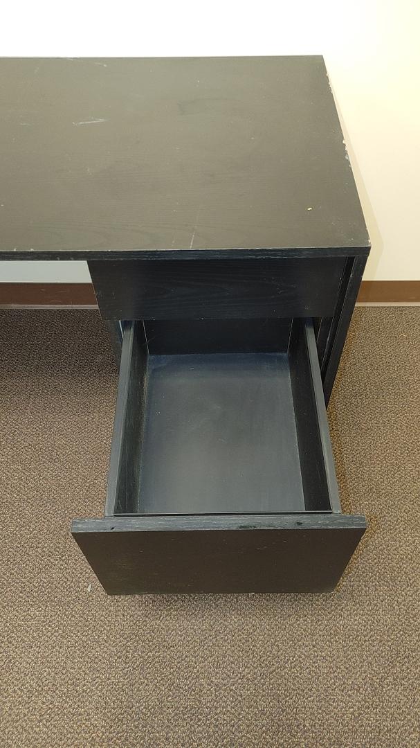 Black Wooden Desk(S6LLST11689)