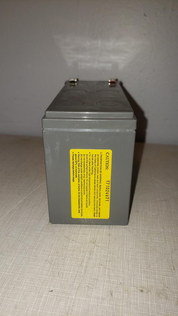 CSB 7Amp Battery GP1272 F2FR 12v WORKING!(S6LLST8800)