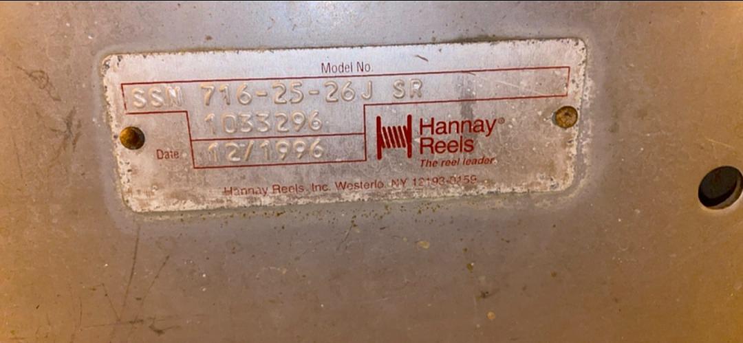 Hannary Reels SSN700 Series with Hose Attachment SSN716-25-26J SR(S6LLST3022)
