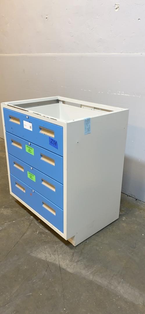 30" 4 Drawer Recessed Handles(S6LLST5142)