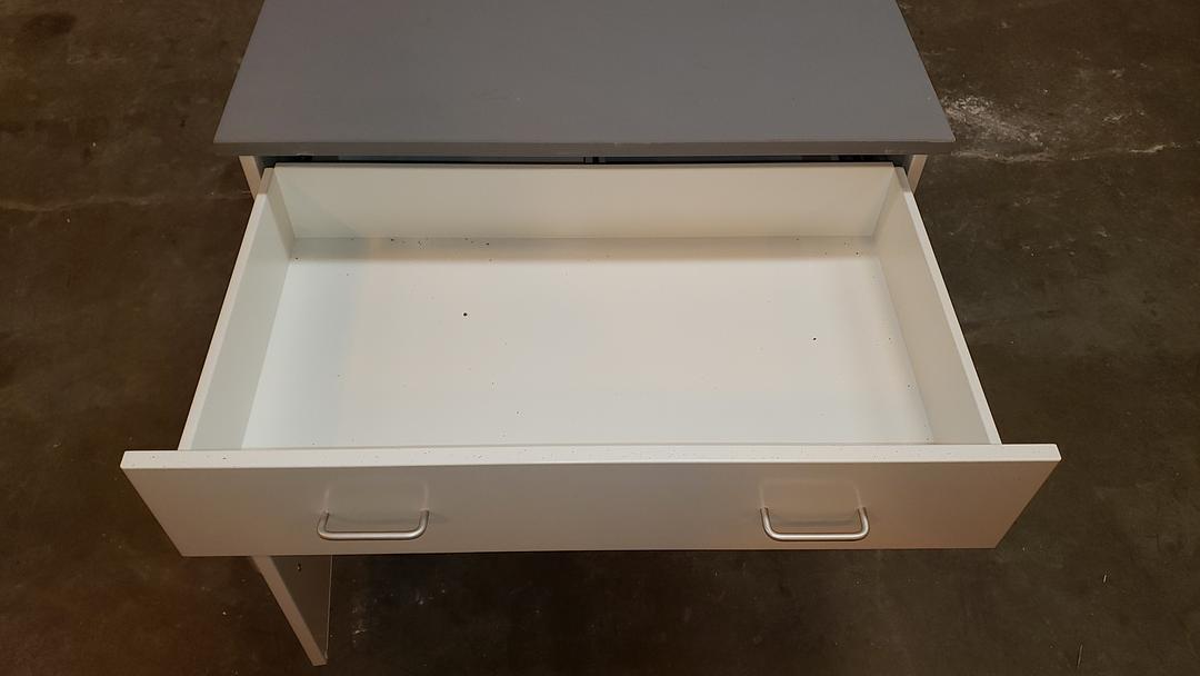 Rolling Lab Casework Metal 3 Drwr 1 Door w/ Counter Top(S6LLST10379)