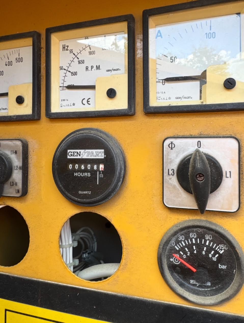 50KW Cat Olympian D50P1 Diesel Generator 1&3PH 480/277 100-600 Hrs