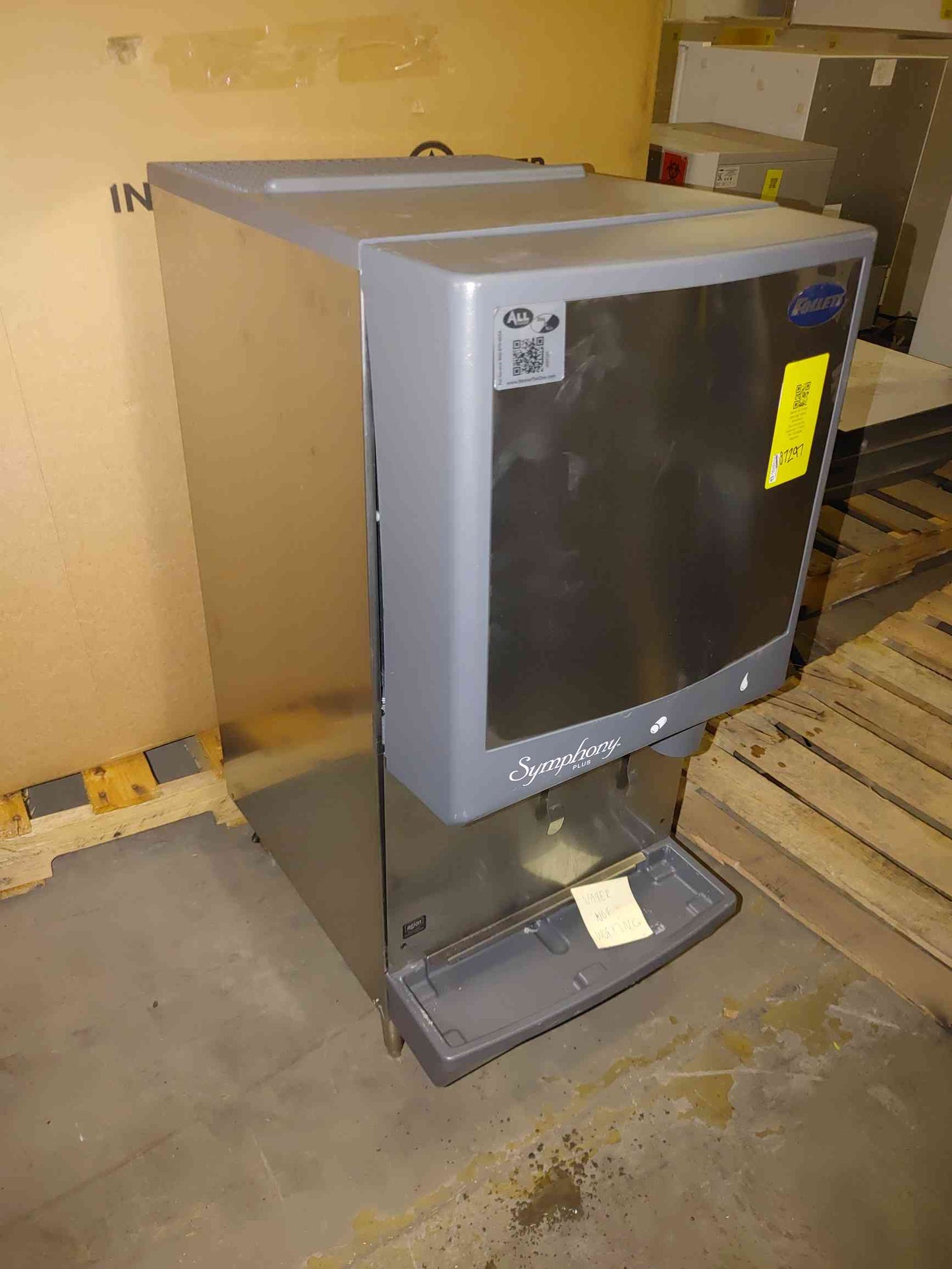 Follett Symphony Countertop Ice / Water Dispenser 12CI400A As-Is Water Not Working