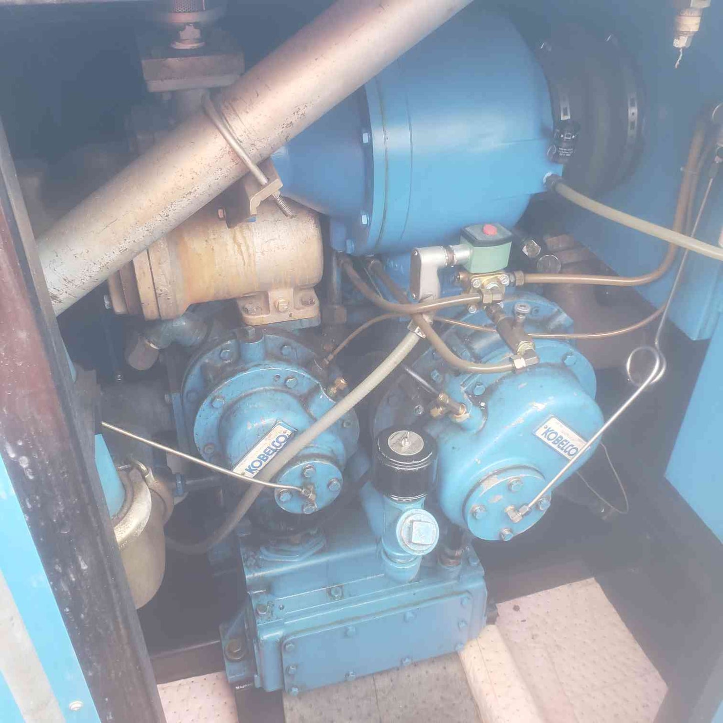 Kobelco 460V Supply 100HP Max 140A 60HZ Air Compressor (SKU: 110814)
