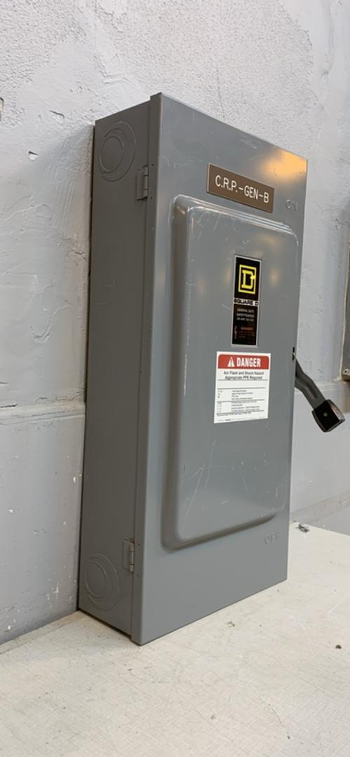 200A SQUARE D GENERAL DUTY SAFETY SWITCH D324N(S6LLST10571)