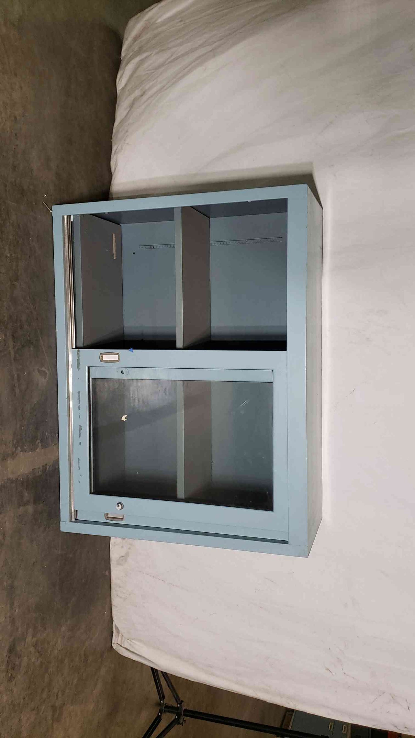 47" Recessed Blue Overhead Cabinet(100010)
