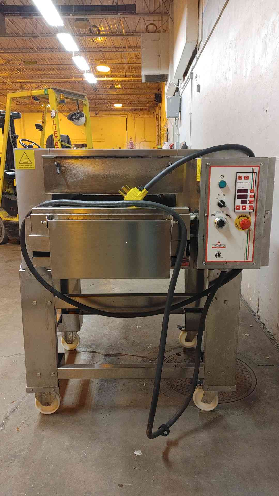 Italforni Pesaro Stone Conveyor Pizza Bakery Oven Electric
