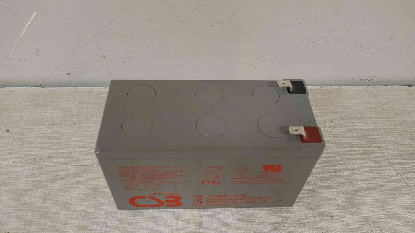 9AH CSB Nonspillable Lead Battery 12V 34W/Cell HRL 1234W F2FR