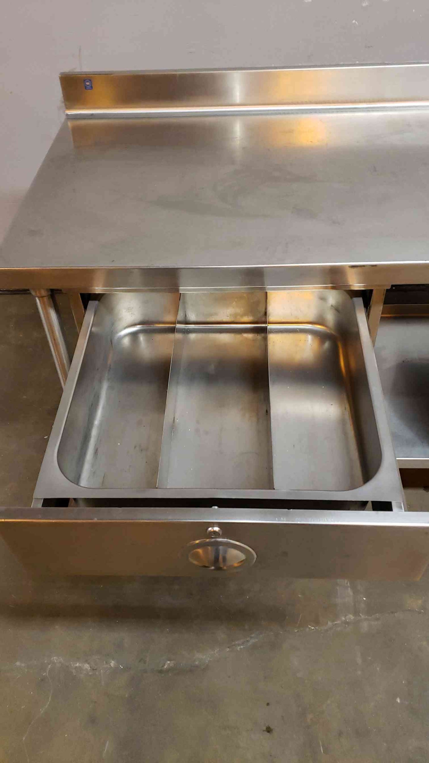 NSF 6' Stainless Steel Table W/ 3 Drawers Cafeteria Prep (SKU: 106874)