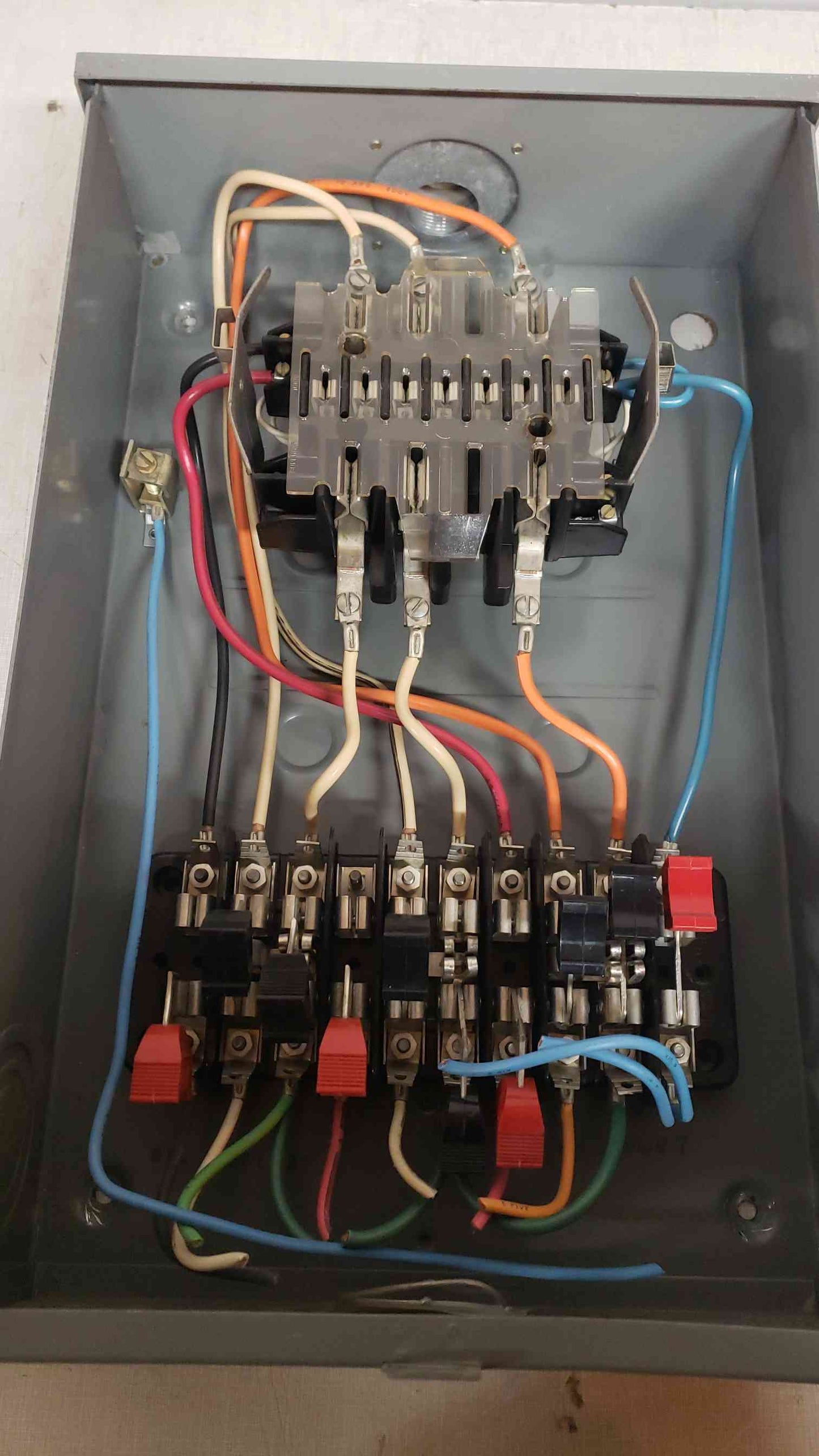 *Pickup Only* Gray 10 Point Meter Socket Panel (SKU: 106899)