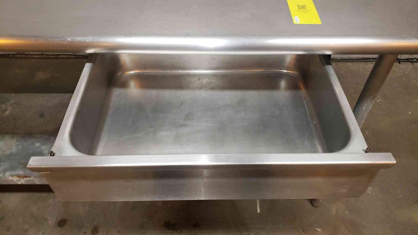 Tabco Tables 6' Stainless Steel Cafeteria Prep Table W/ Drawer (SKU: 107289)