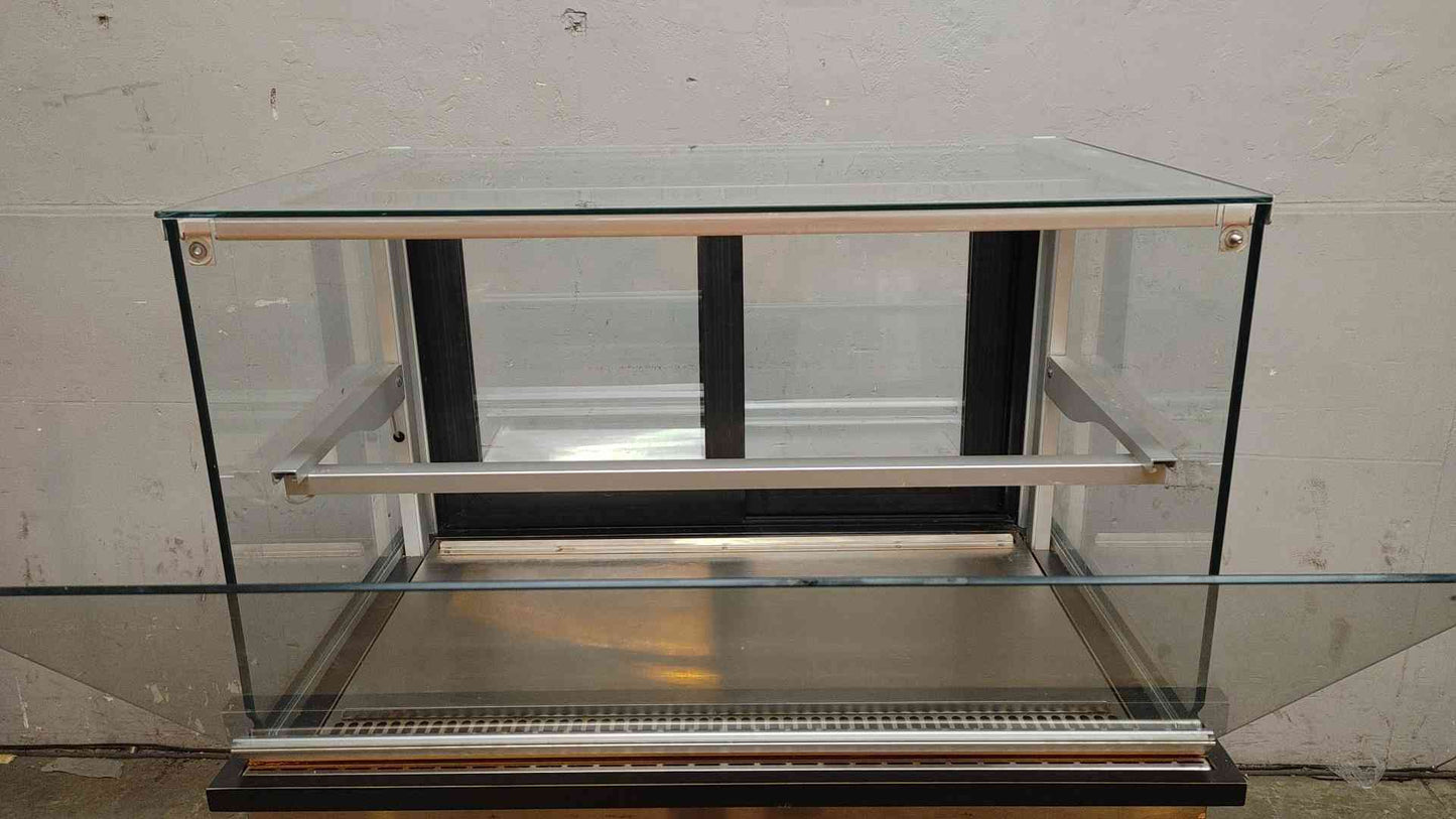 Stainless Steel Food Warmer Display Cafeteria Galley 38"x27"x56"