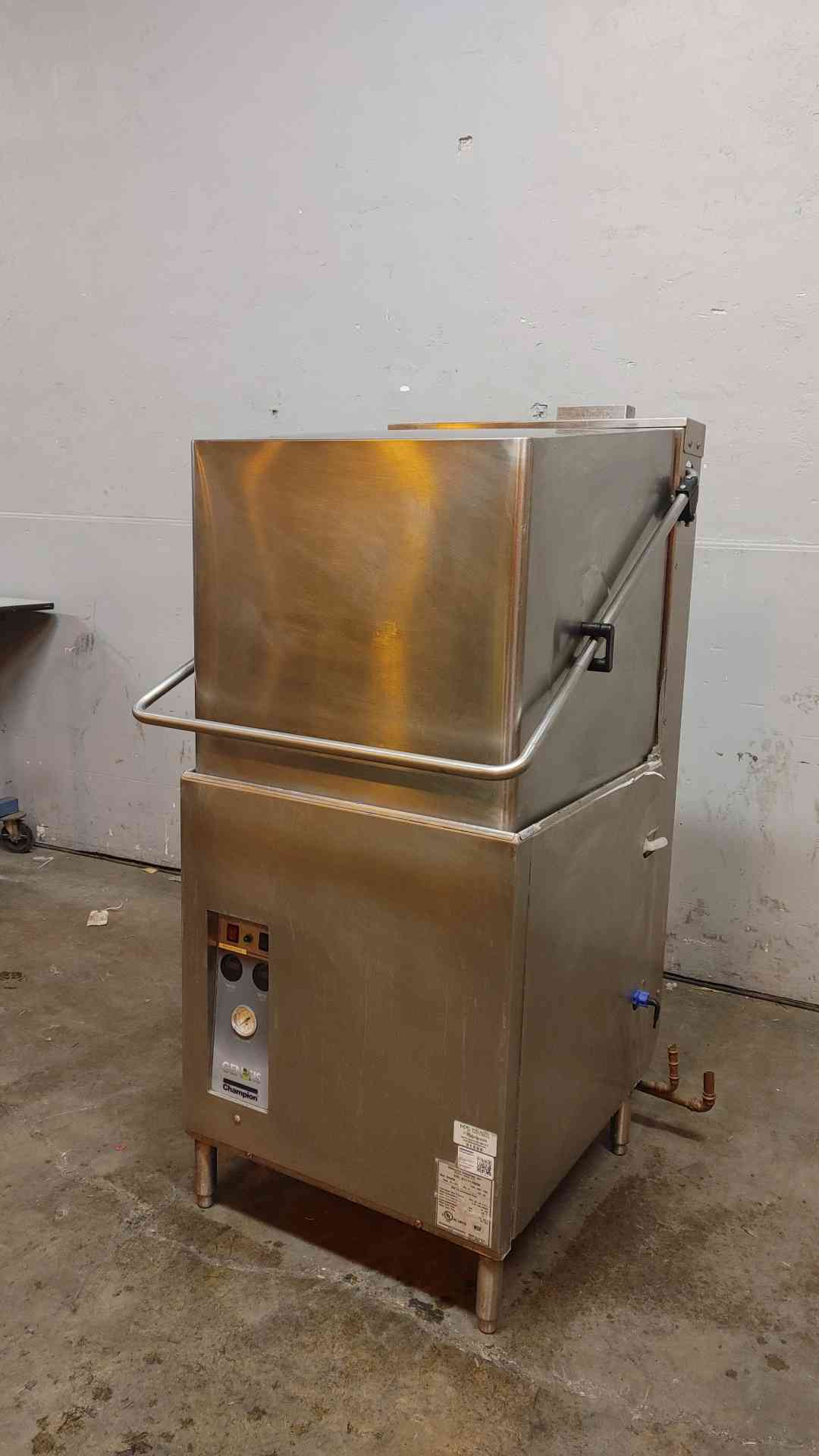 Champion Industries DH5000 Genesis Dishwasher w/ Sink Prep Set & Finish Table