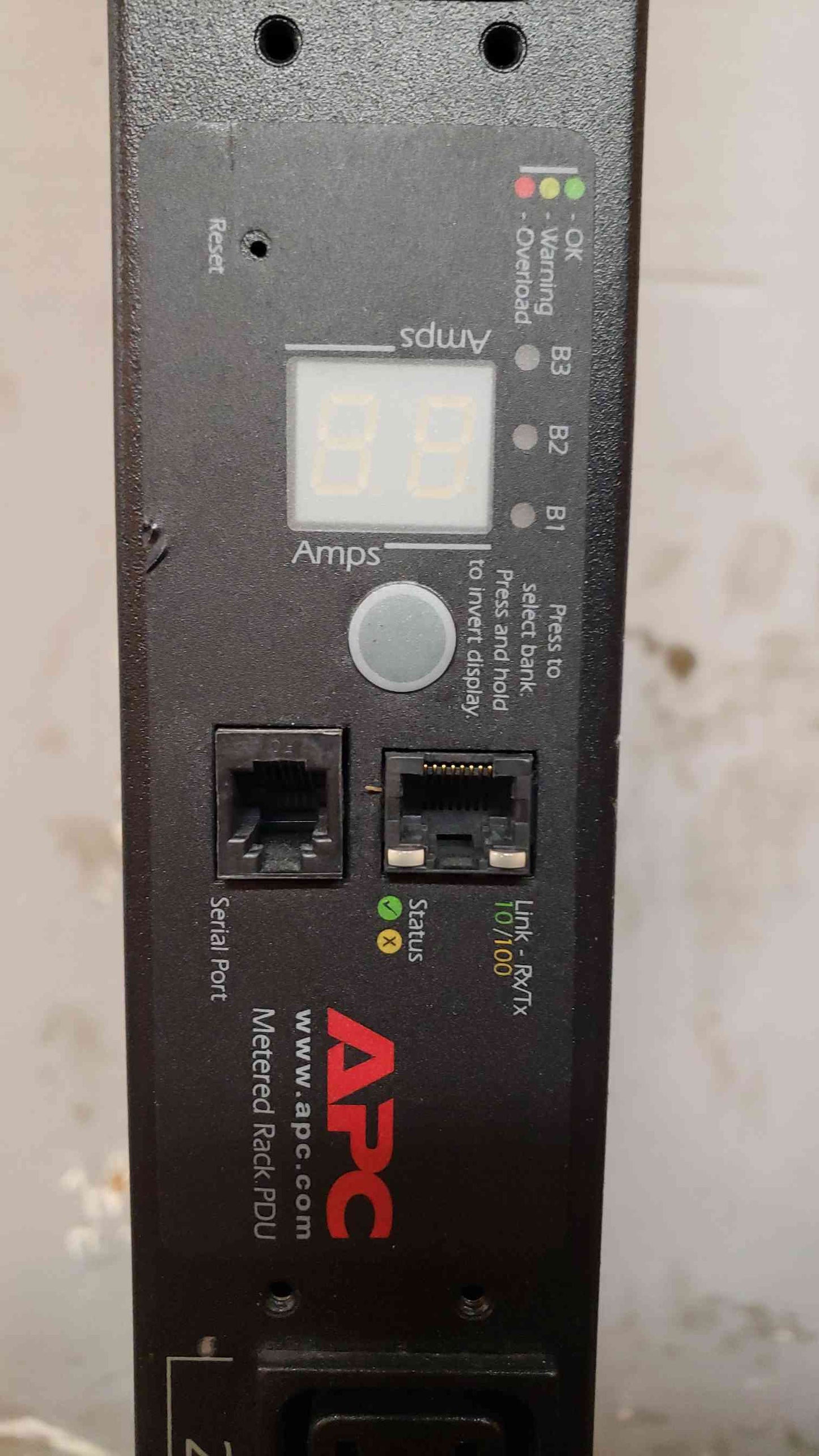 *Pickup Only* APC AP7868 36 PLUG MANAGED RACK PDU C13 C19 3FT CS 208V (SKU: 107369)