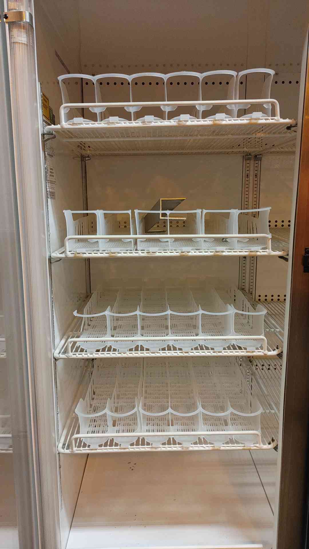 AS-IS '*Pickup ONLY* Hussman Upright Cooler Refrigerator 3 Glass Doors 115V 1PH BCH-68 AS-IS Trips Breaker