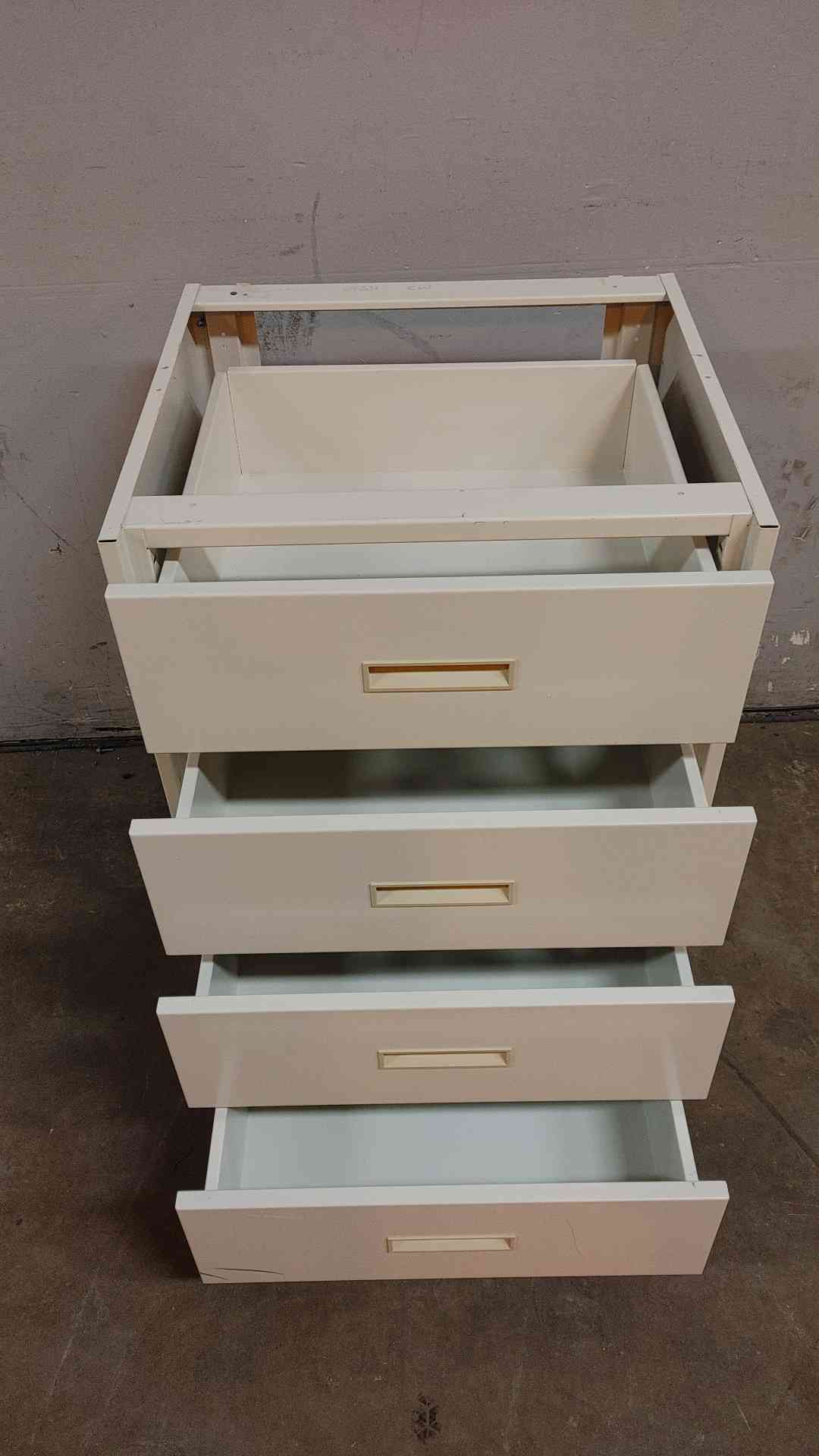2' Hamilton Recessed Drawers Only Casework