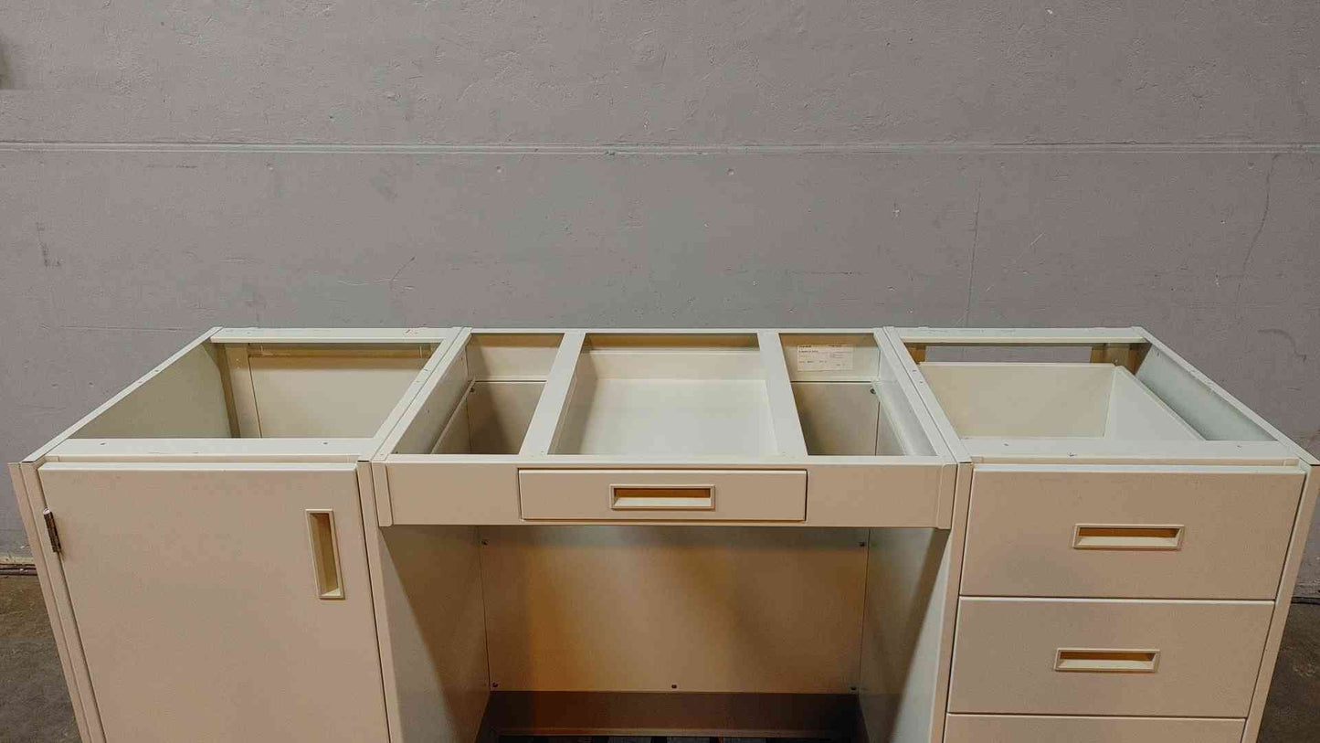 66" Hamilton Recessed Drawers Combo Casework