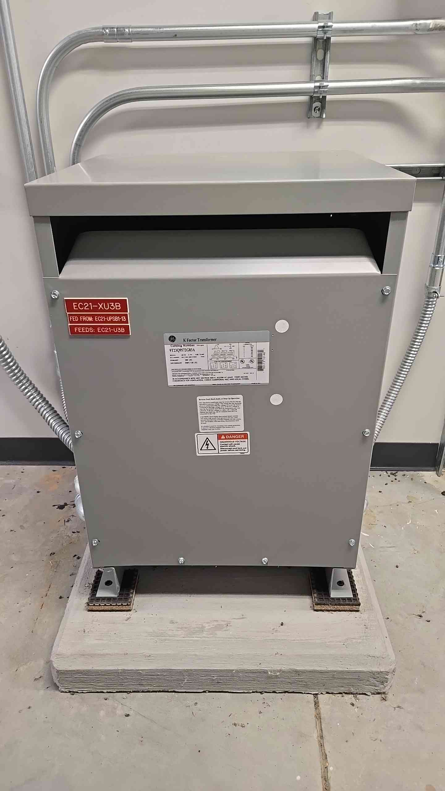 GE 9T23Q9572GO3A Transformer (107794)