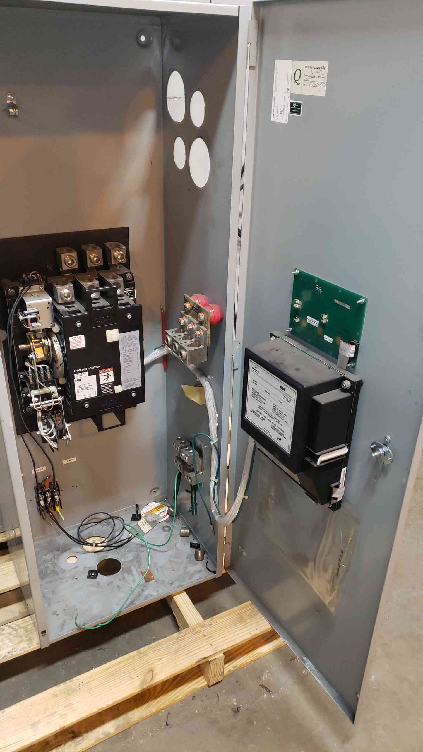 Emerson ASCO ATS 400A 480V E00300030400N10C (SKU: 107852)