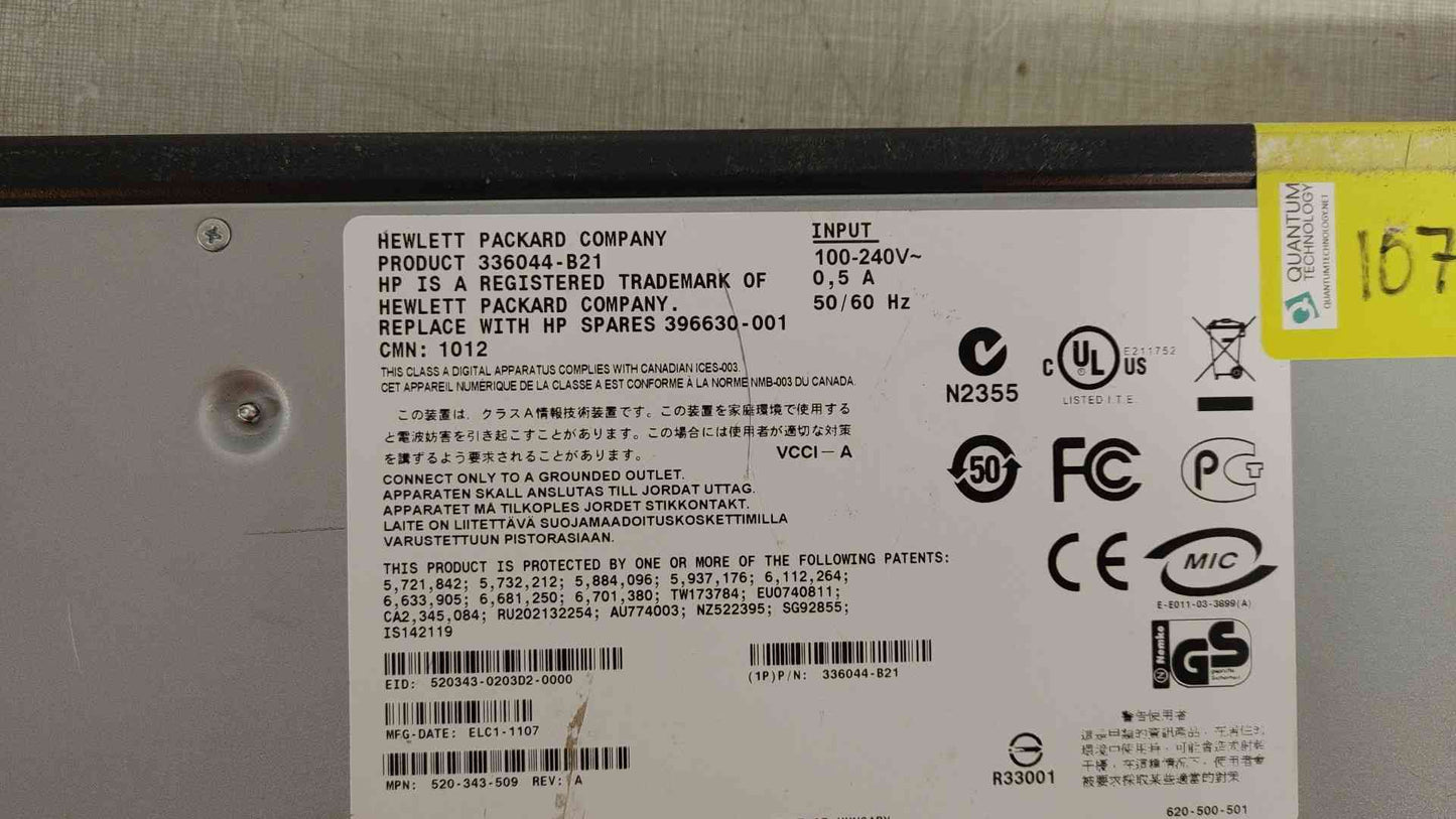 *Pickup Only* HP Network Switch 100-240V 336044-B21