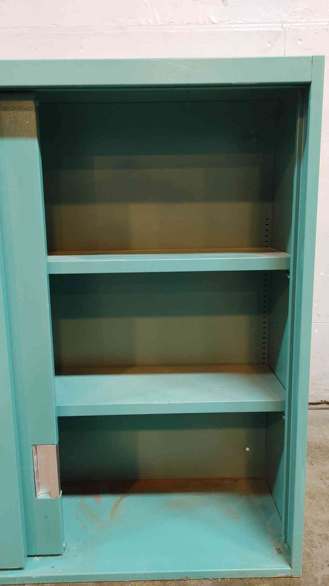 4' Sliding Recessed Overhead Casework (108283)