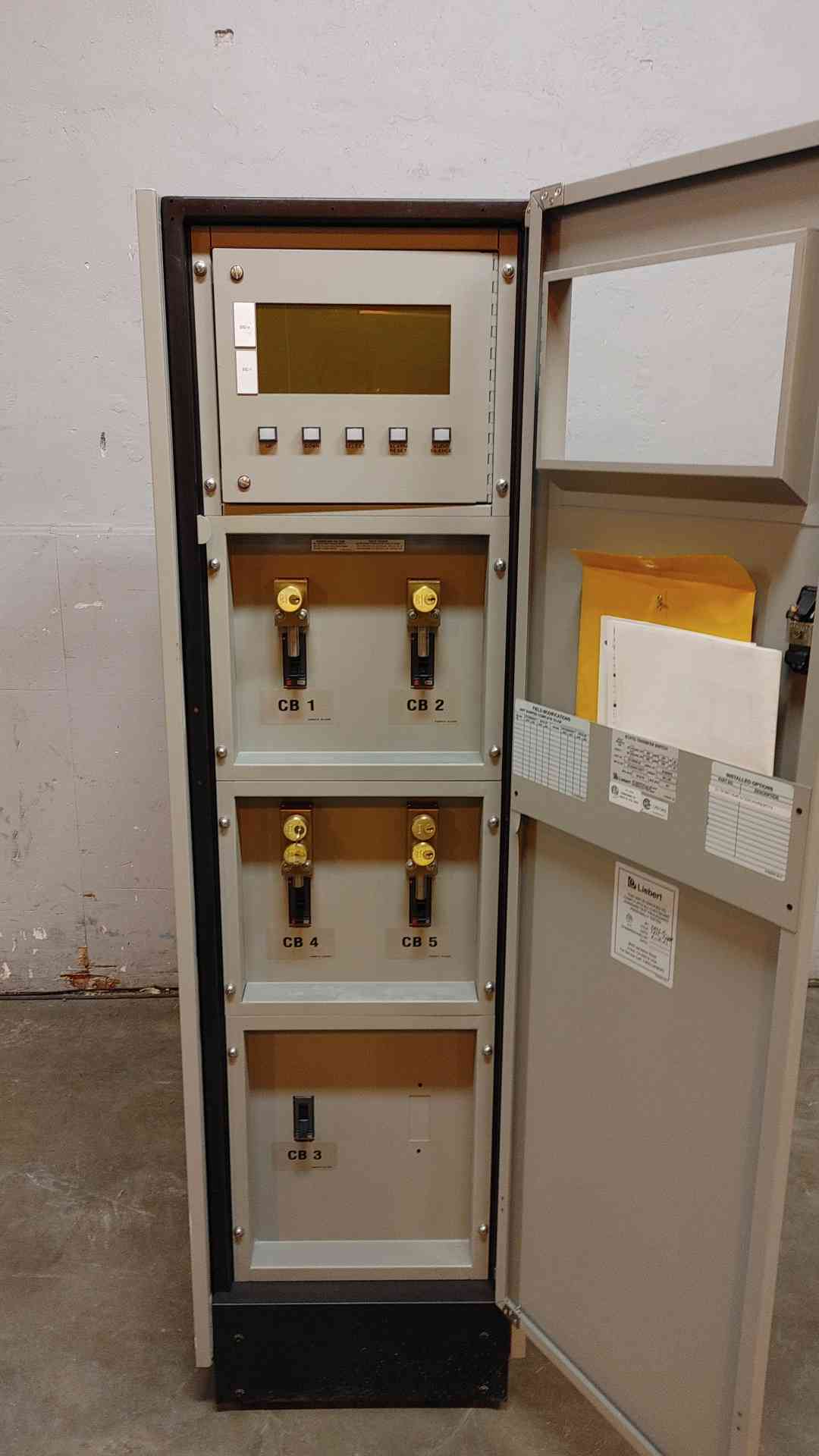 Liebert Static Transfer Switch 250A 480VAC 3PH 4W STA0250P132377 (108342)
