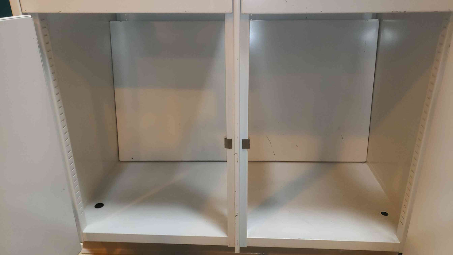 3' White Recessed Mixed Casework (SKU: 108348)