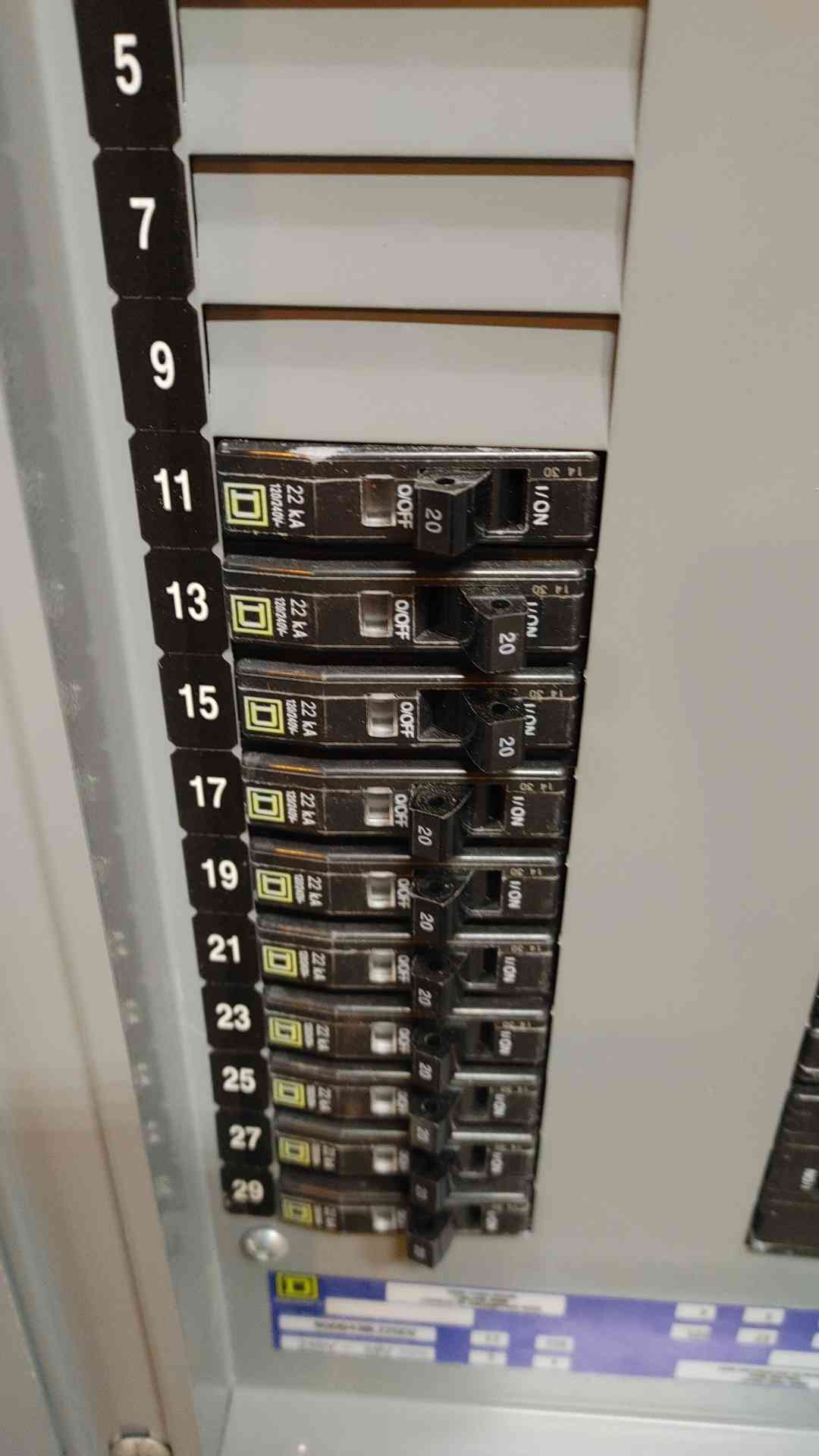 Square D NQODQB 240V E Series 225 Amp Breaker Panelboard (108776)