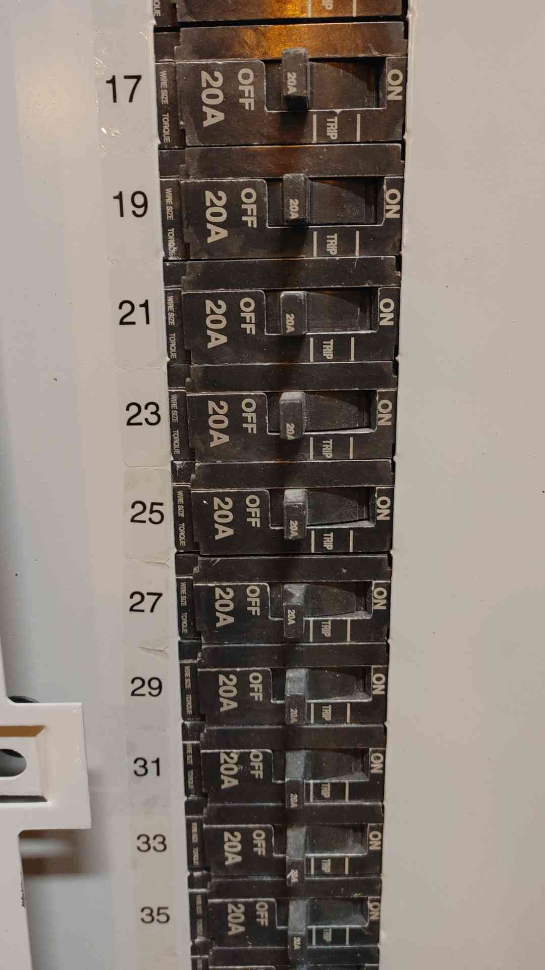 General Electric A Series Panelboard AEF3422MBX 225 AMP 480/277 VOLTS 3 PHASE 4 WIRE (108888)