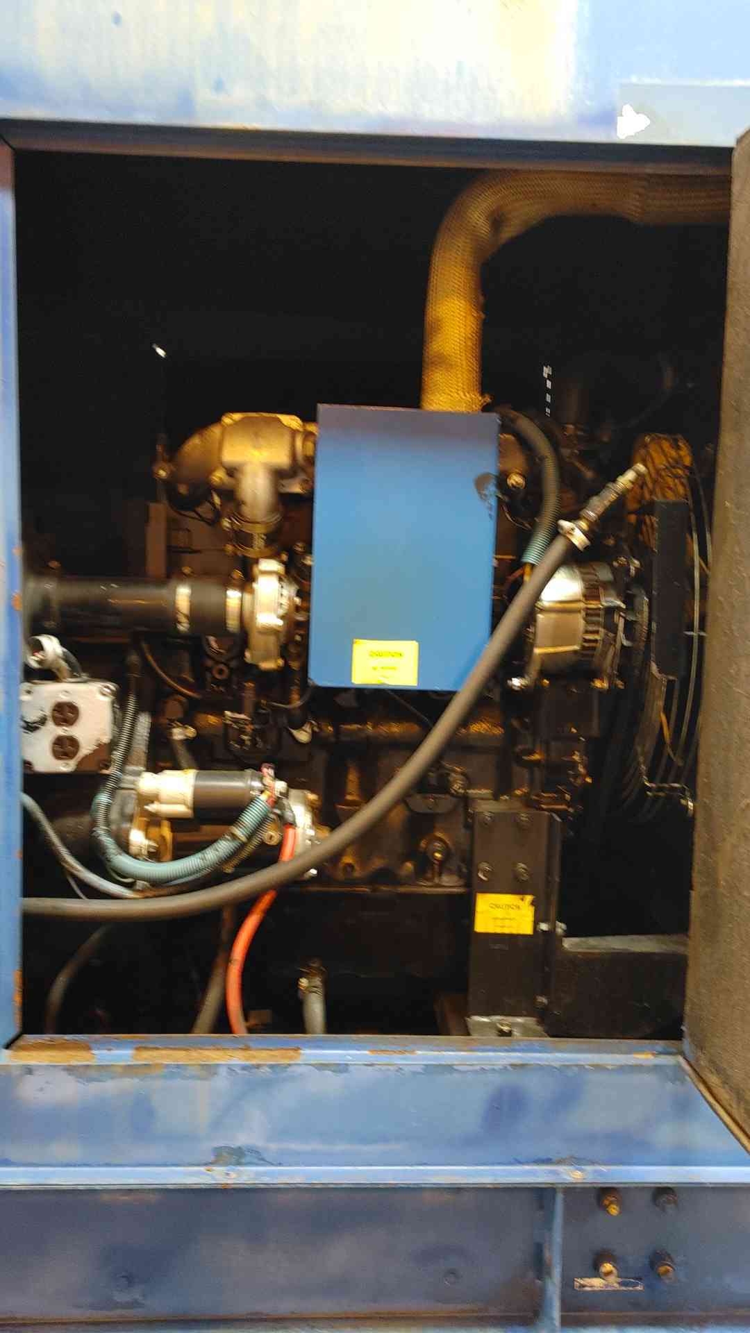 60KW Magnetek Diesel Generator Perkins 1&3PH 848Hrs RD750 TESTED (109008)