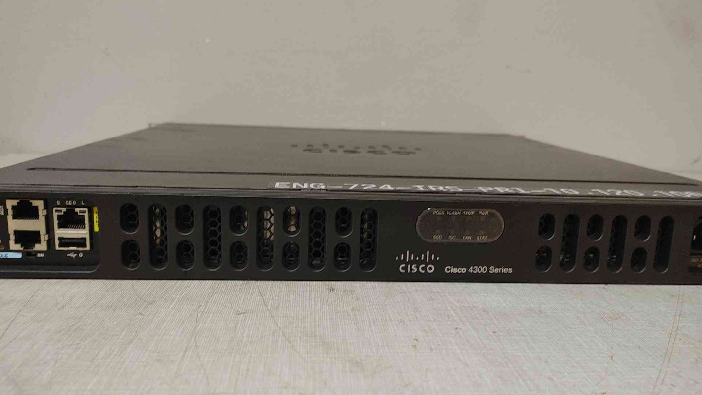 *Pickup Only* Cisco ISR4331 Integrated Services Router (109092)