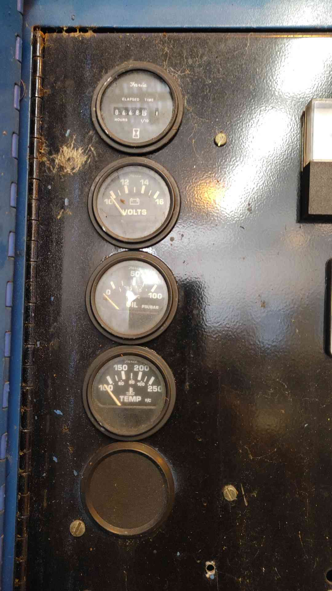 30KW Magnetek RD 370 Generator 1&3PH Perkins Diesel 448 Hrs Load Tested (109114)