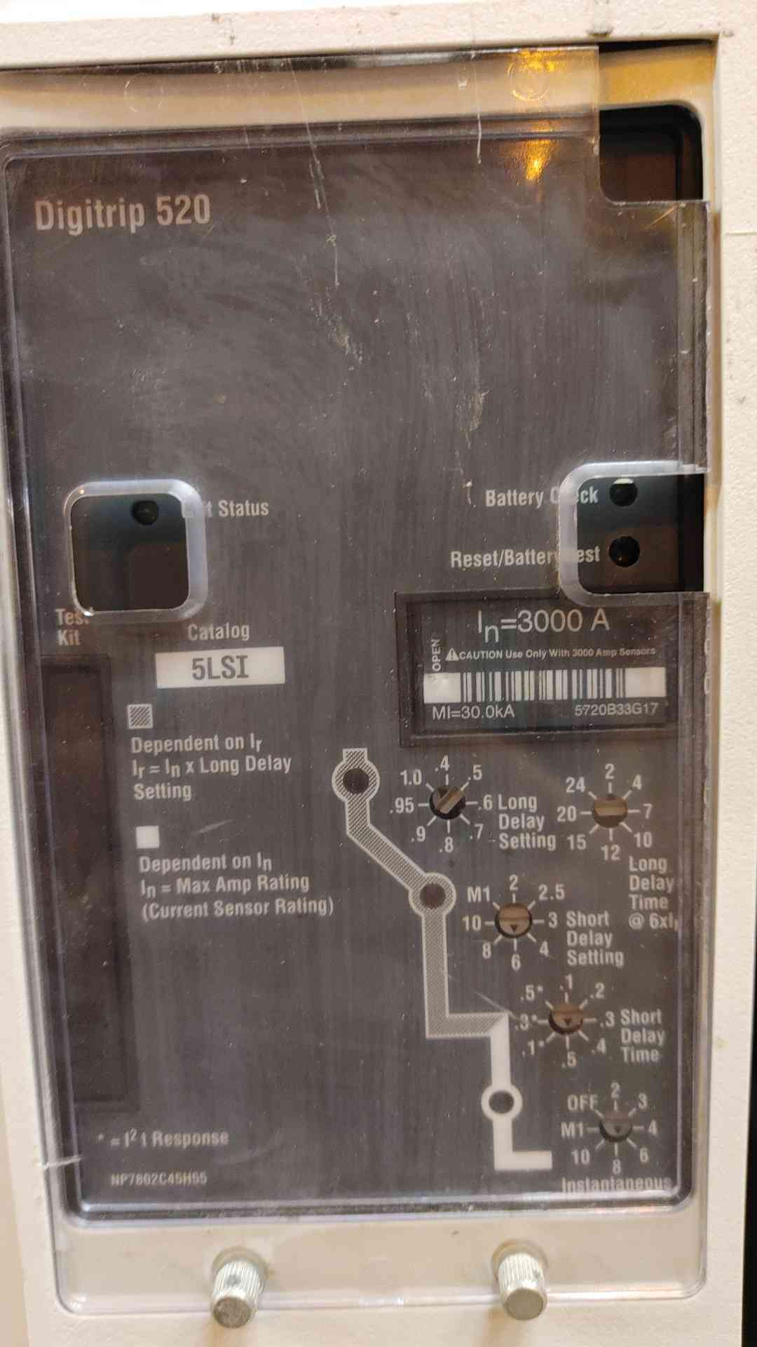Eaton Low Voltage AC Power Circuit Breaker 3000A 3 Pole SBS630 (109205)