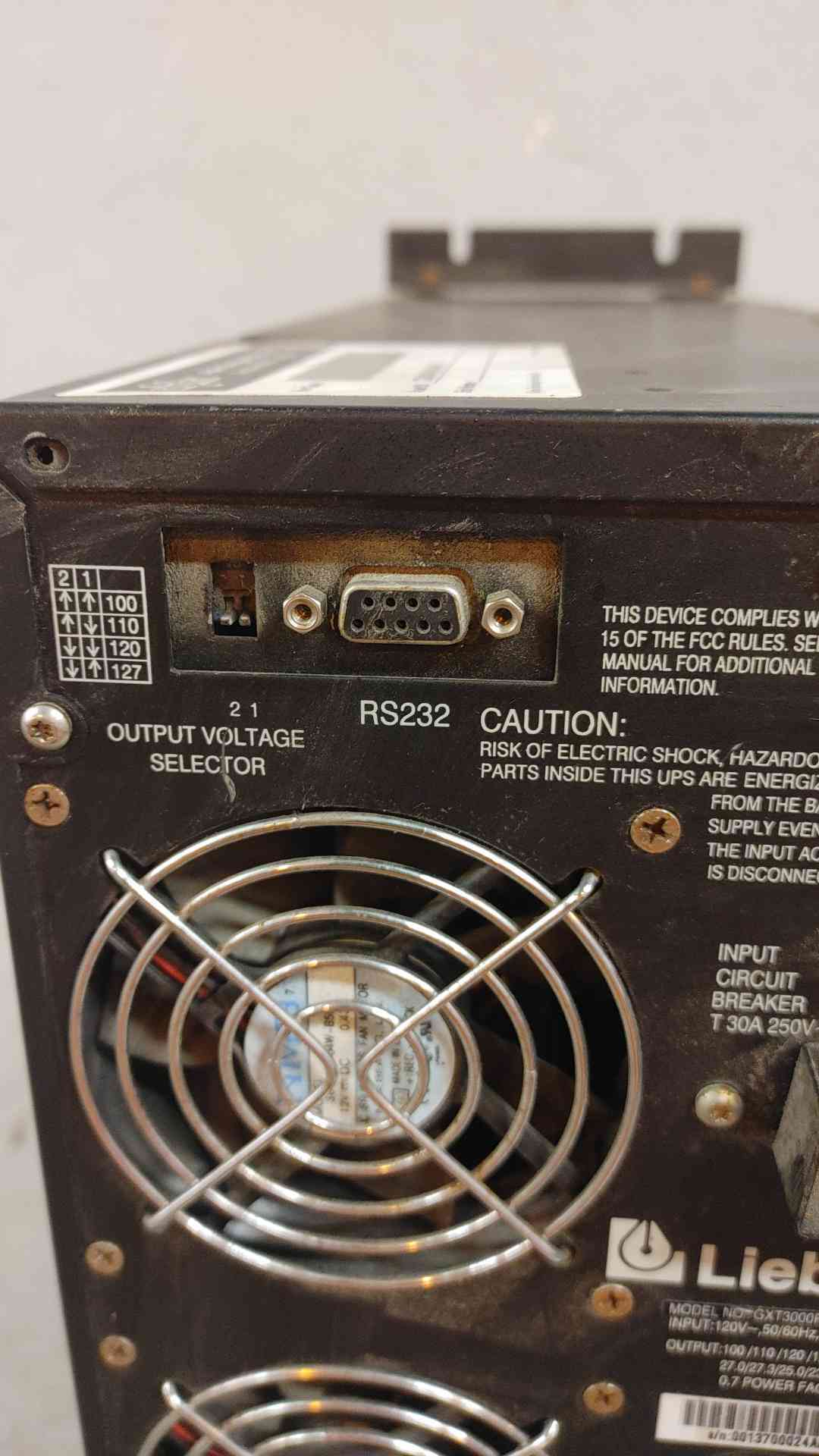 Liebert UPS 120 V GXT3000RT-120B (109434)