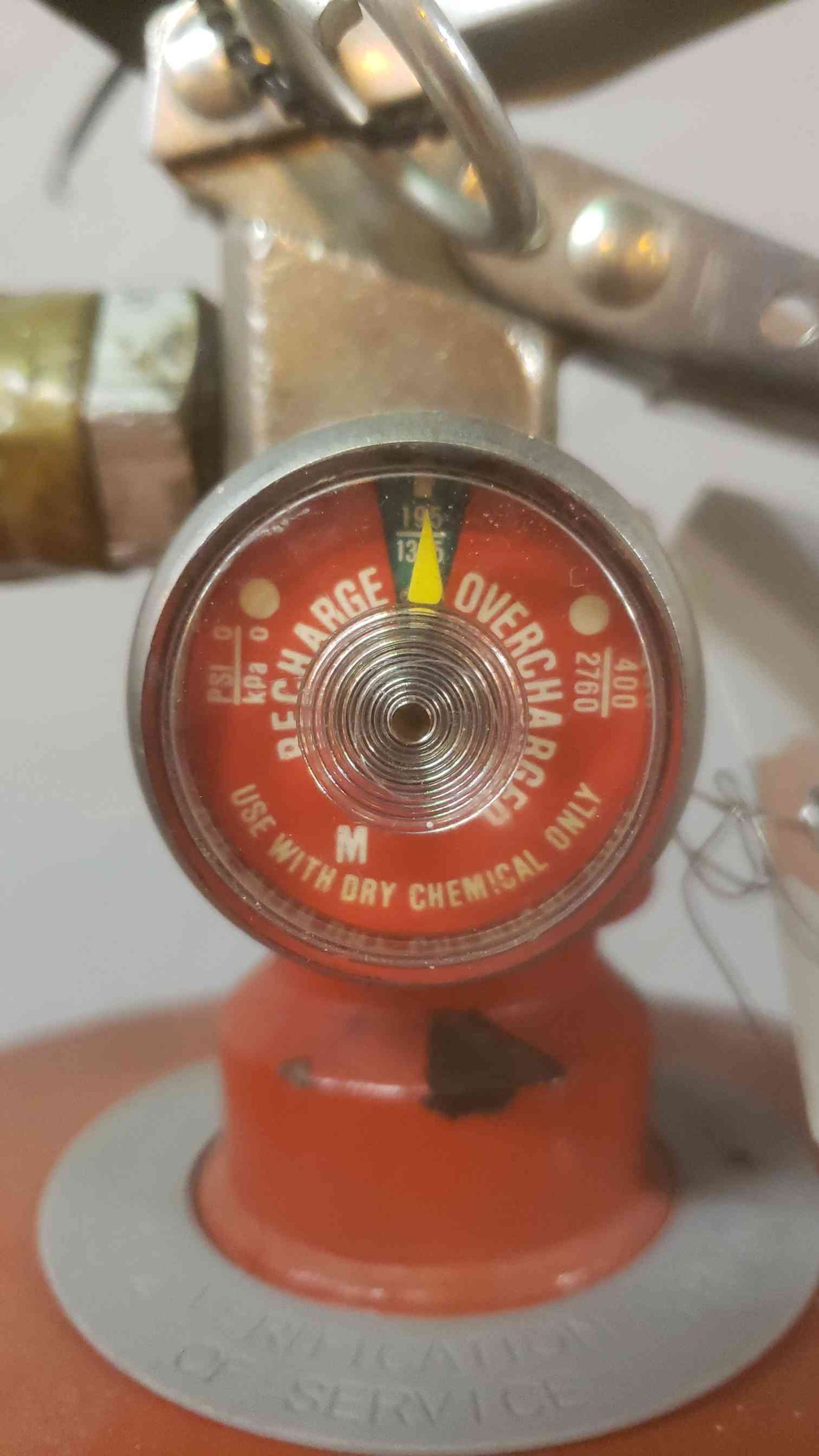 Pemall Fire Dry Chemical Extinguisher PA 200 Out of Service (SKU: 109900)
