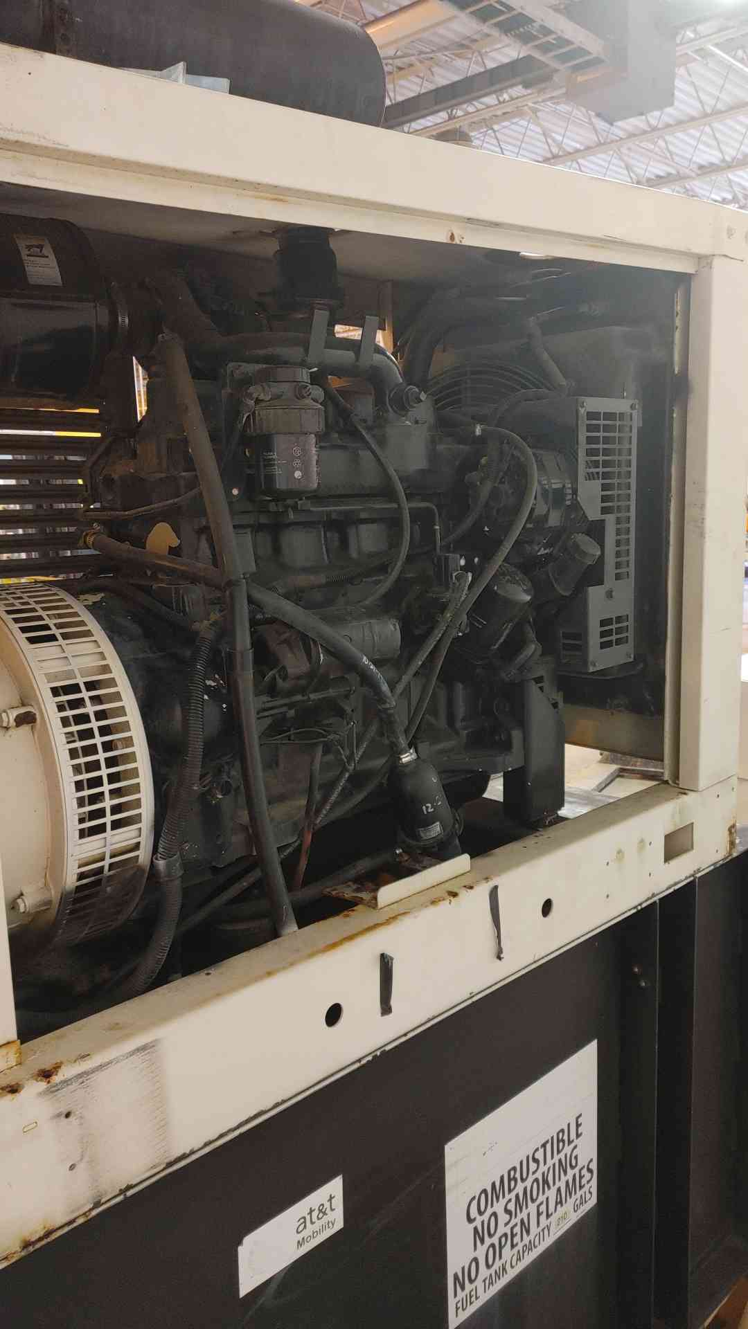 50KW KOHLER 50R0ZJ61 Diesel Generator 1&3PH 615 Hrs (SKU: 110165)