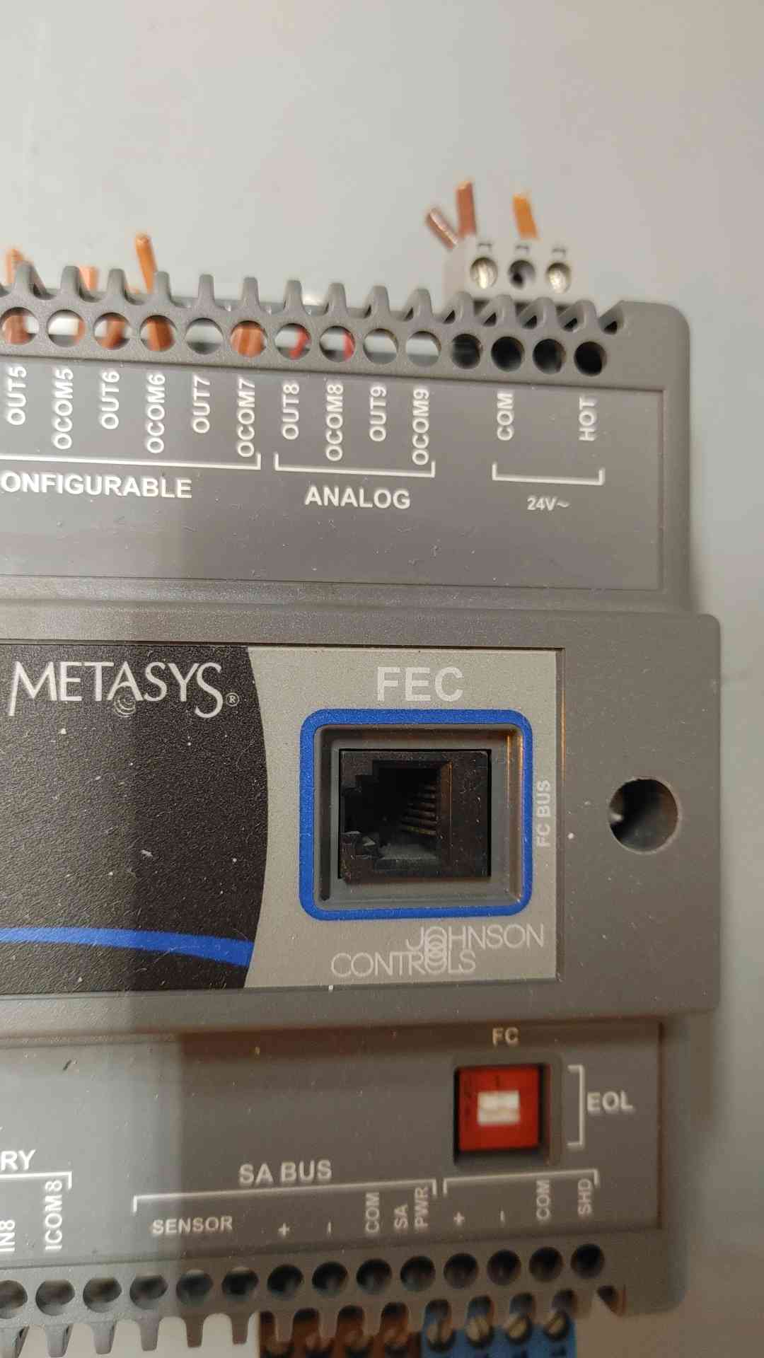 Johnson Controls MS-FEC2610-0 Input/Output Module FEC(SKU: 110189)