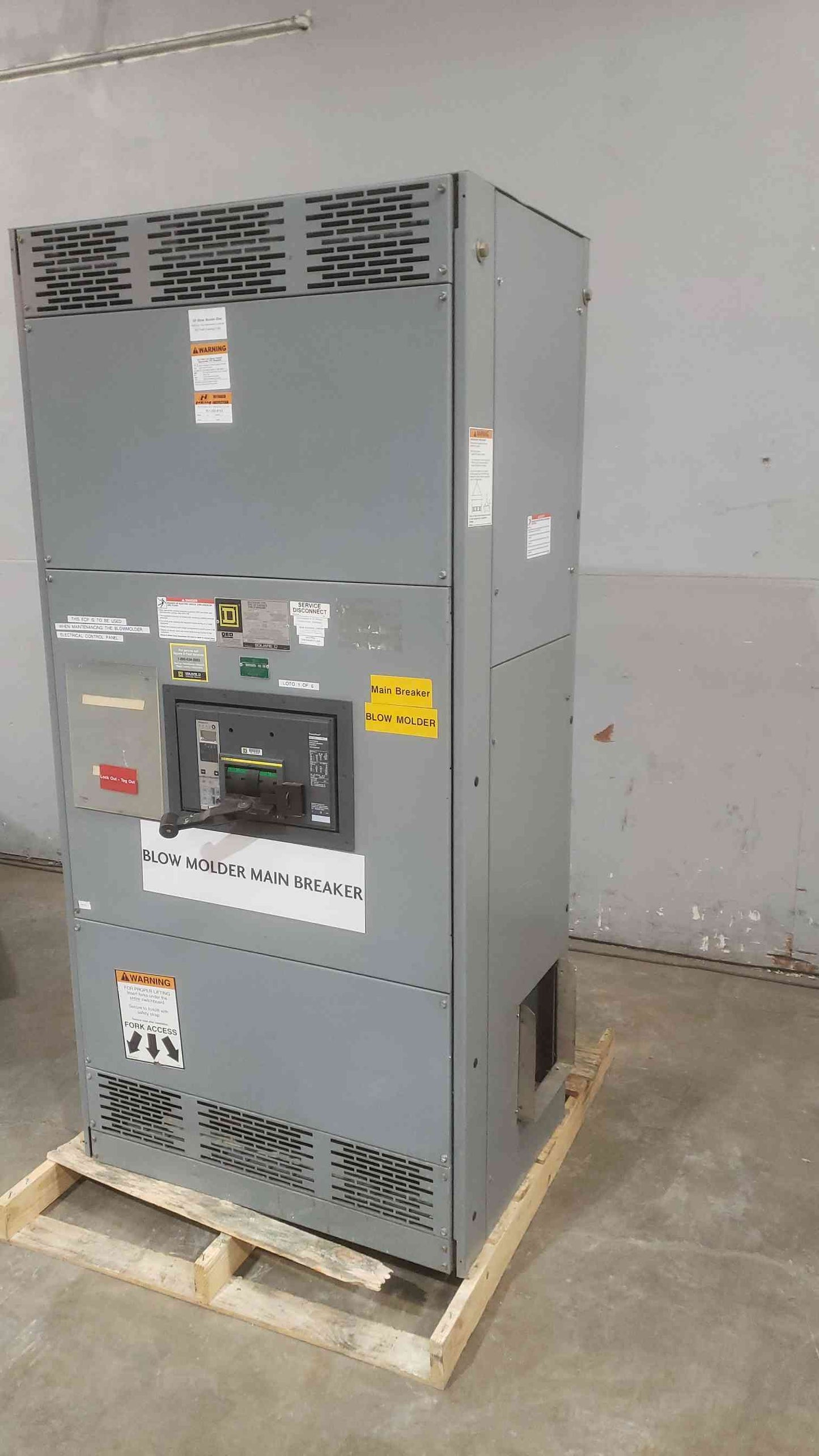 1000A QED SQUARE D Power Style Disconnect Switch 480/277V 3PH 4W 21095757-004(SKU: 111101)