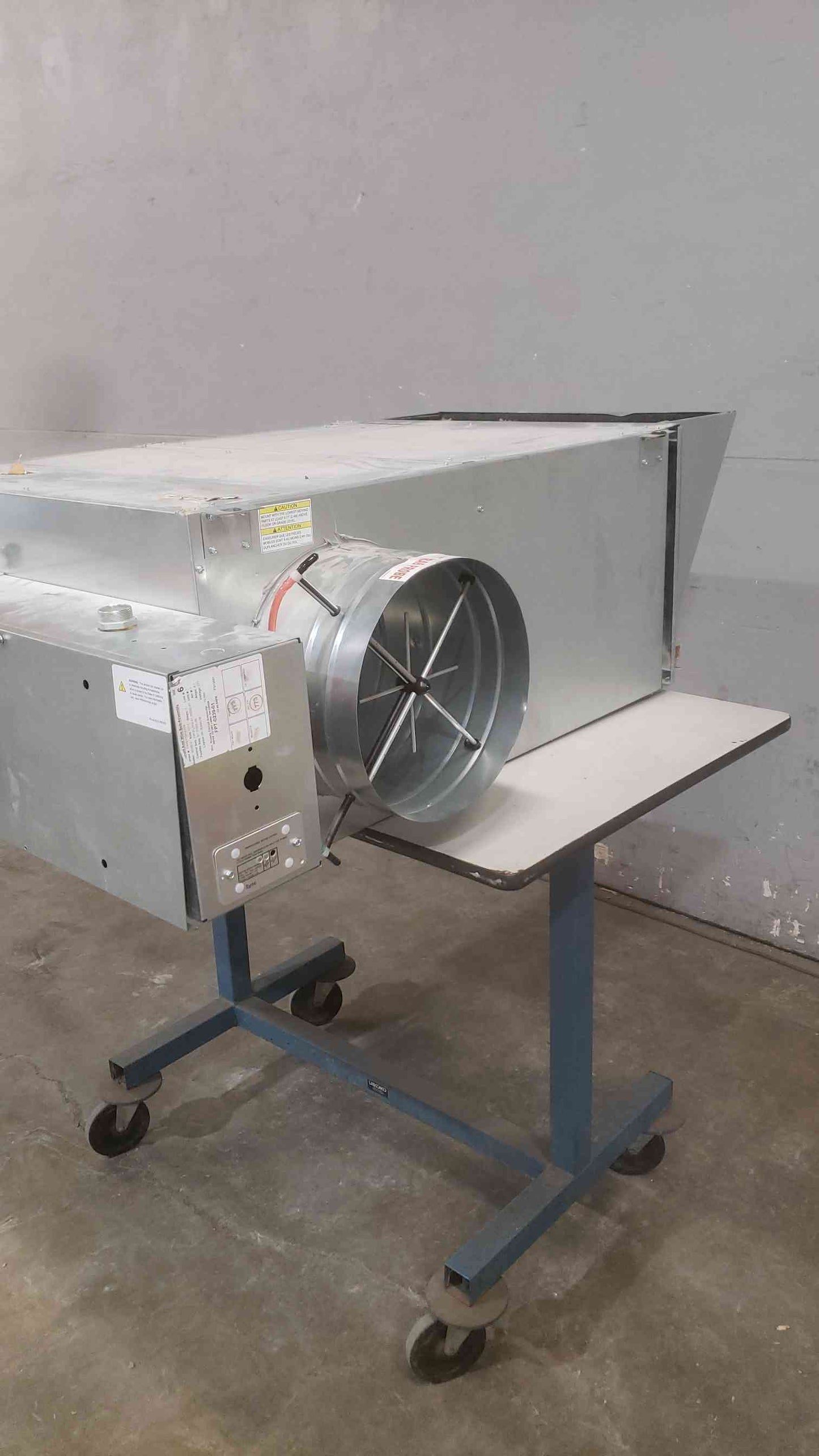 ENVIRO-TEC VFR Parallel Flow Fan-Powered VAV Terminals VFREH