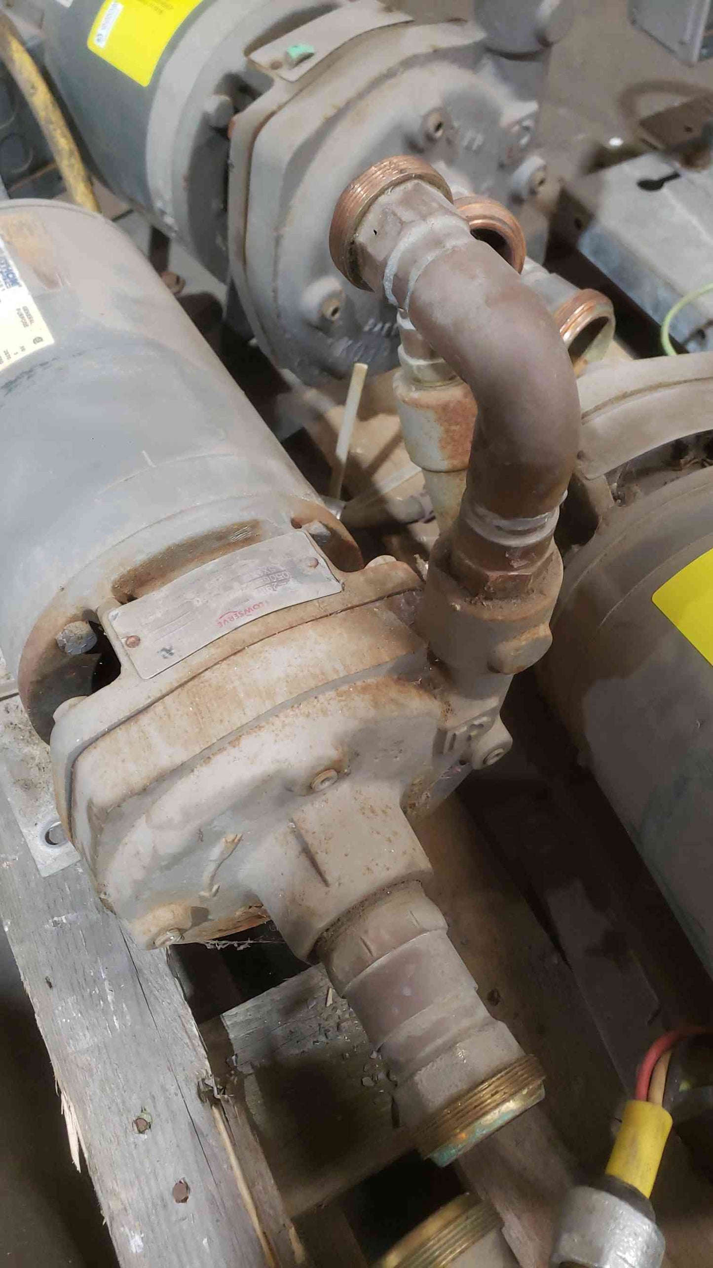 Marathon 3HP 208-230/460 3PH Motor & Pump DVE 145TTDR5503DB P (SKU: 111915)