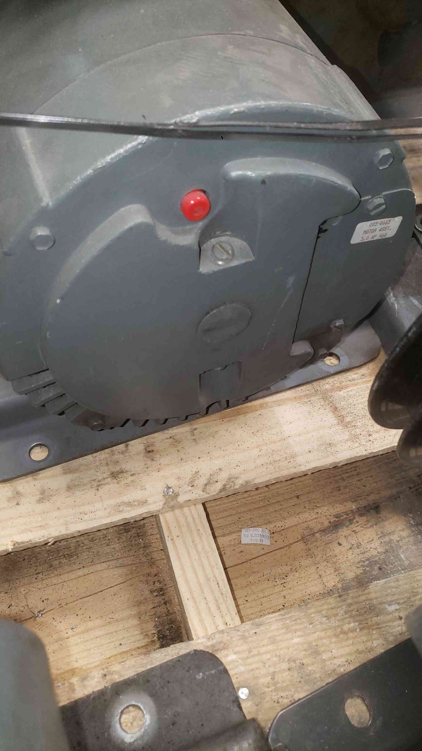 Marathon Electric 5HP 208-230/460 3PH Motor UPJ 184TTDR8551AB L (SKU: 112090)