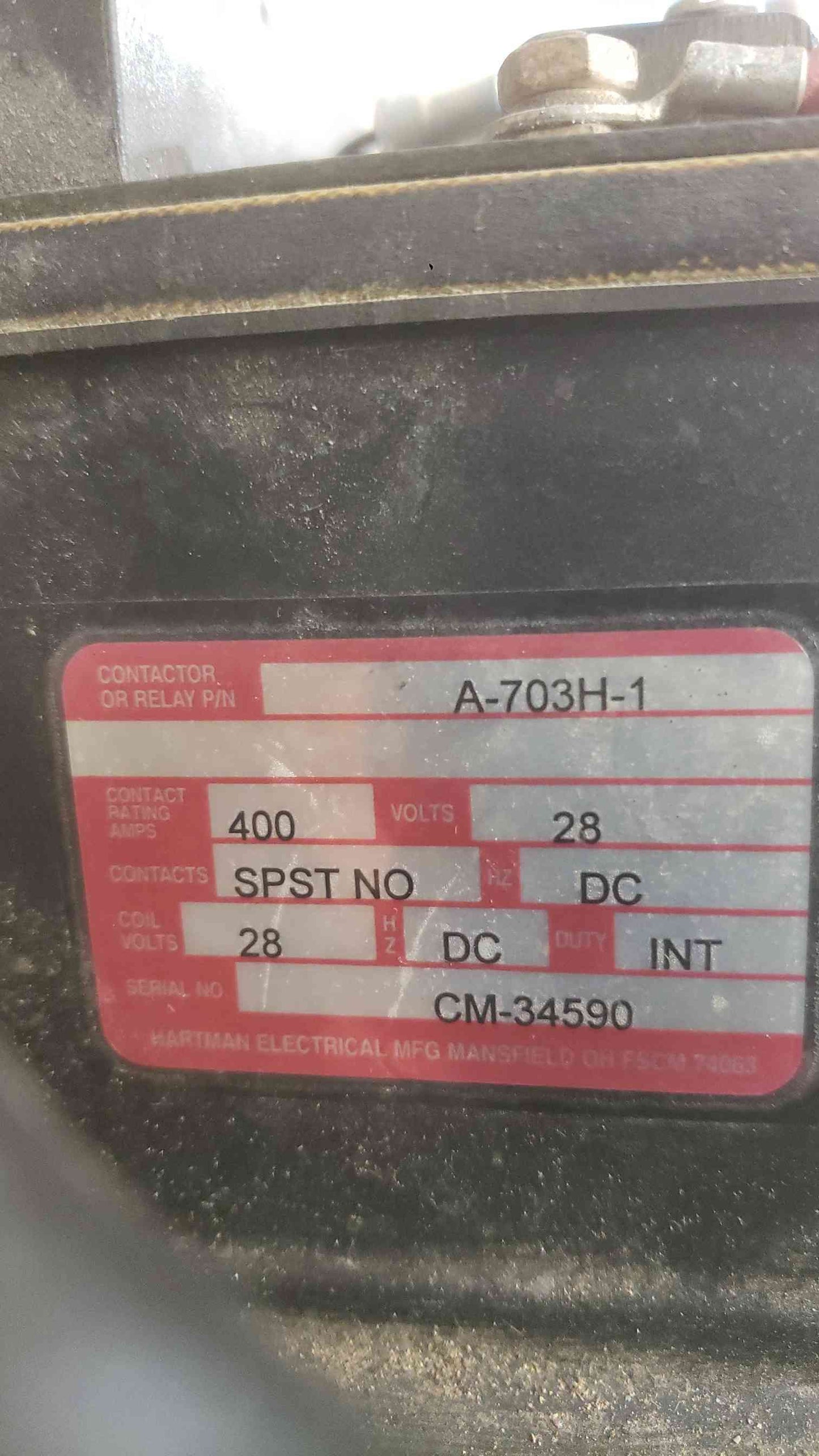 TECHNO 4428D Frame 24V Transfer To 48V Turbine Starter SA-652-3 (SKU: 112612)