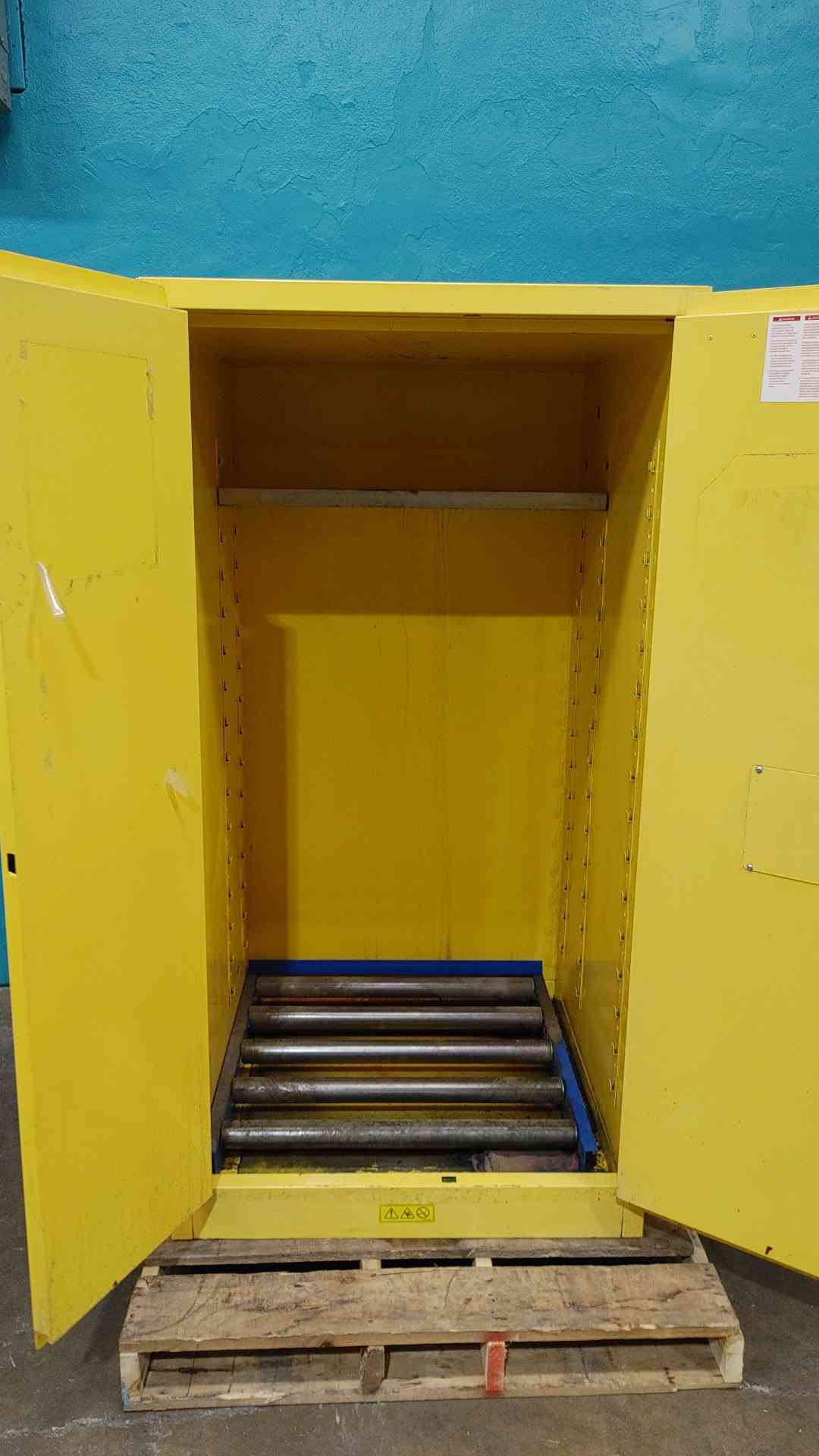 ULINE Flammable Liquid Storage Cabinet, 55 Gal Cap. (H-3685M) (Sku 113967)