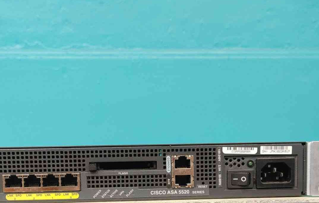 Cisco ASA 5520 Adaptive Security Appliance Firewall ASA5520 Gigabit VPN 1U