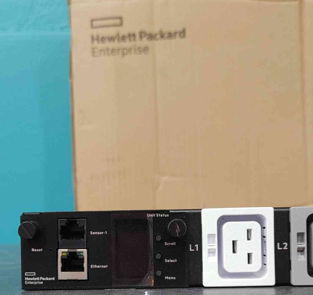 HPE G2 3 Phase 1U Rackmount Managed PDU Power Distribution Unit IEC 60309 Plug